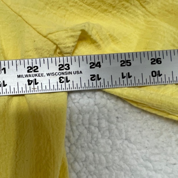 Women’s White Stag Yellow 2X 18W/20W Blouse Top - Picture 15 of 15